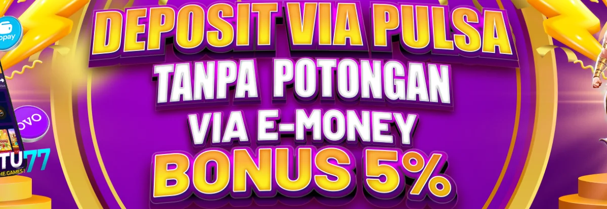 Deposit Pulsa Tanpa Potongan - RATU77